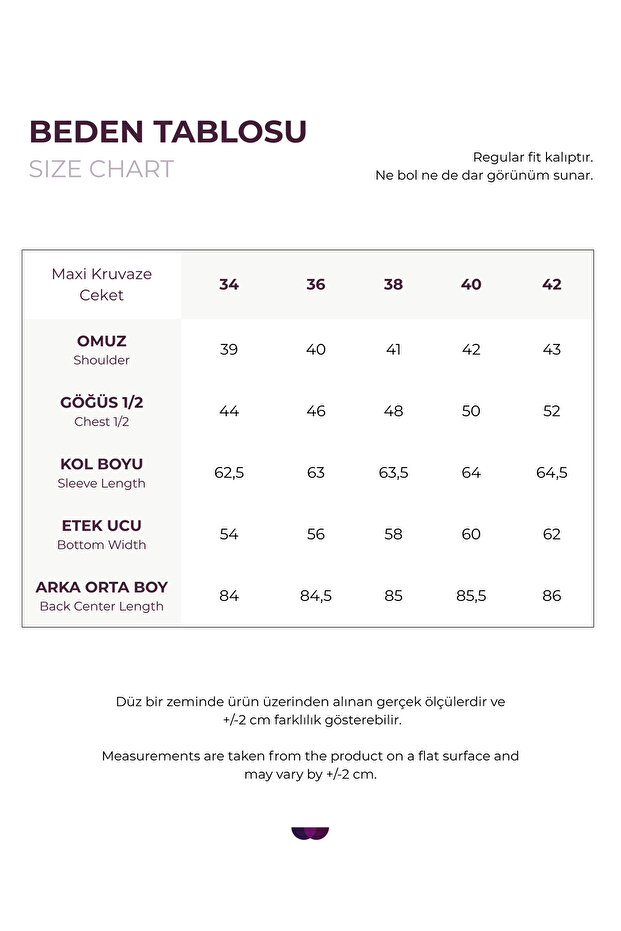 Maxi Kruvaze Ceket - 7