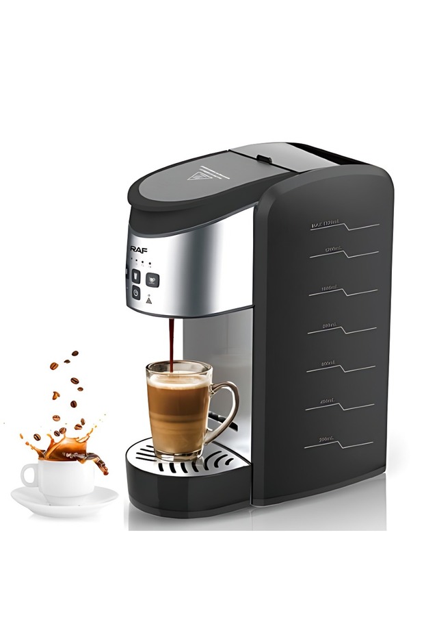3-in-1 Coffee Maker 1500W | Capsule & Ground Coffee Machine with 1320ml Tank