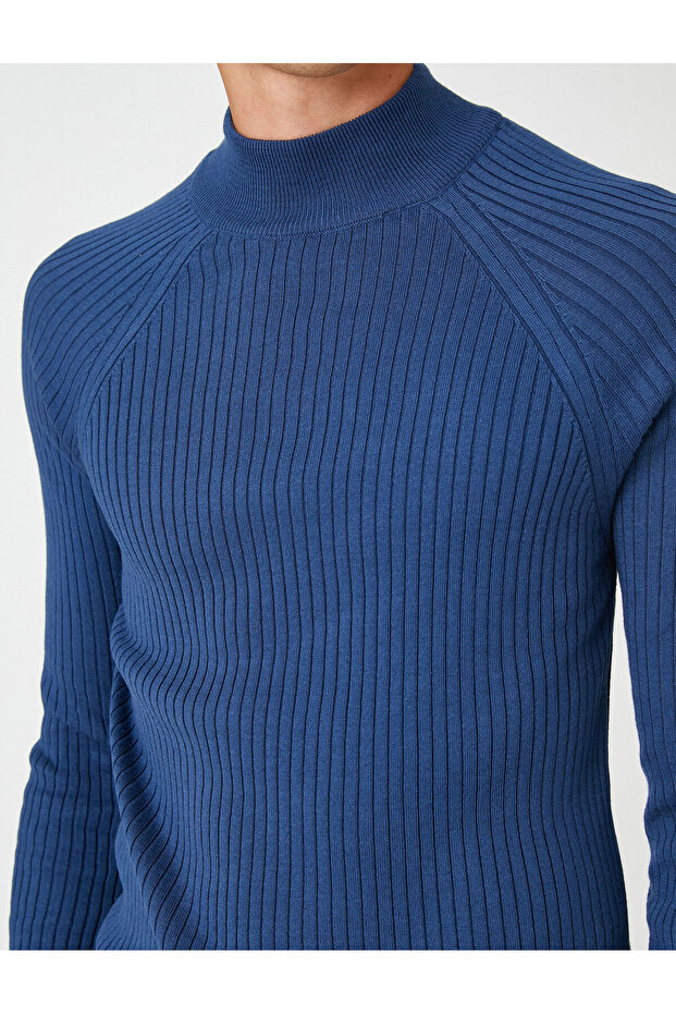 Basic Knitwear Sweater Half Turtleneck - 5