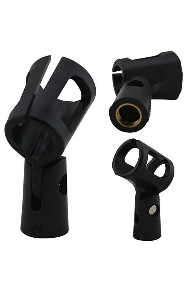 Magicvoice Mv-002 Universal Type Angle Adjustable Handheld Microphone Holder Clip (Stand Holder)