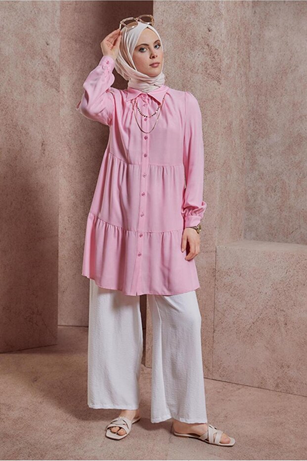SHIRT COLLAR TUNIC 44476