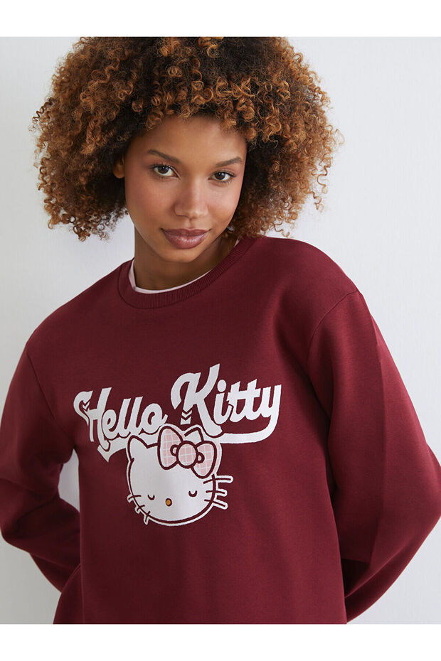 Xsidebordo Hello Kitty Printed Women's Thick Sweatshirt