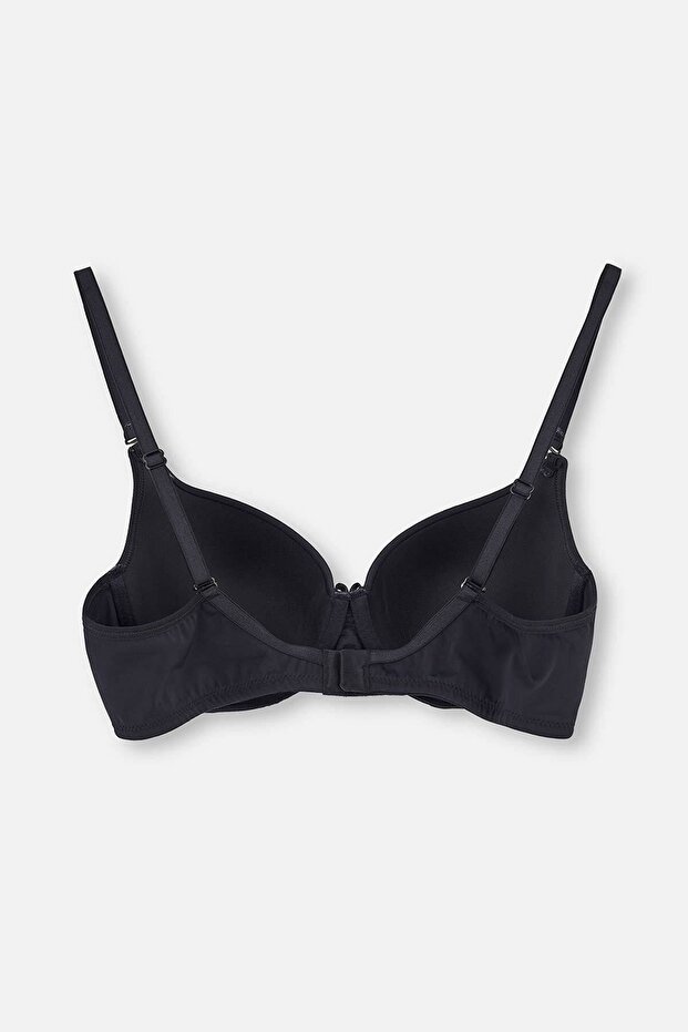 Siyah Hera Kulaklı Sütyen - 5