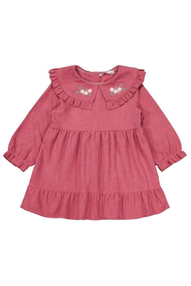 Skirt with Ruffles 2-5 Years Old Dress - Pink 2-3 Years Old