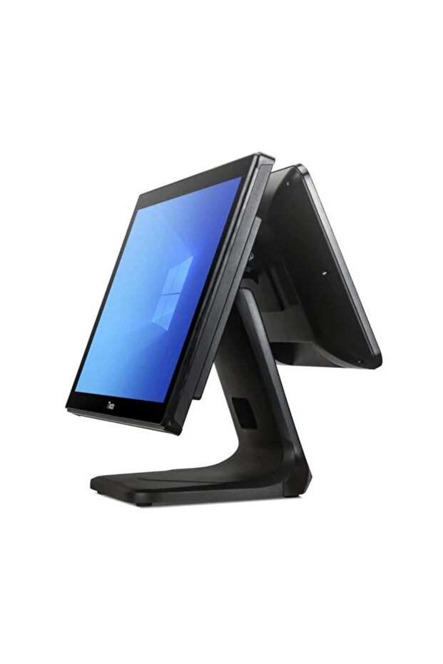 TW17 Tp-7610d 18.5 بوصة I7 الجيل العاشر 8 جيجابايت رام 128 SSD 13.2 بوصة شاشة ثانية كمبيوتر نقاط البيع الصناعي