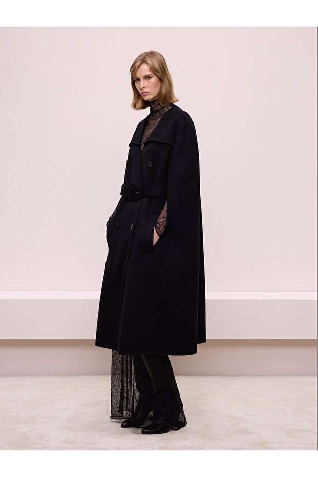 Pelerin Görünümlü Kaban - 2