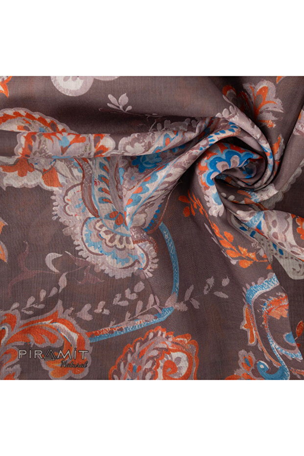 Eșarfă cu model natural - 2