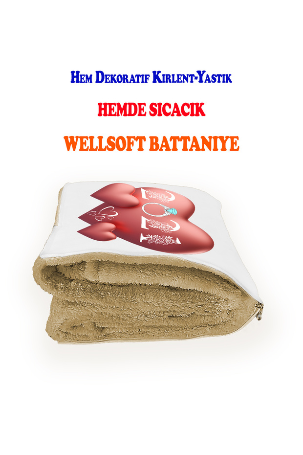 2021 Anniversary Gift Printed Personalized Decorative Pillow Optional Blanket - 4