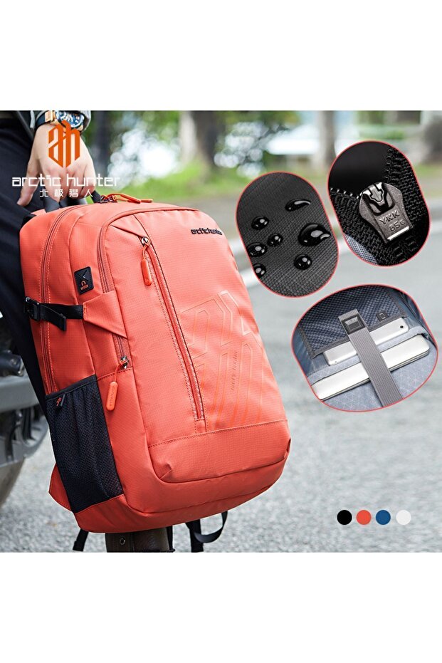 B00387 Model Orange Backpack - 4