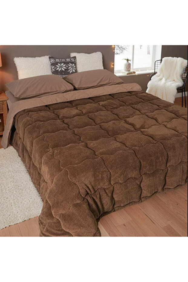 Sherpa Çift Kişilik Comforter Set - 5