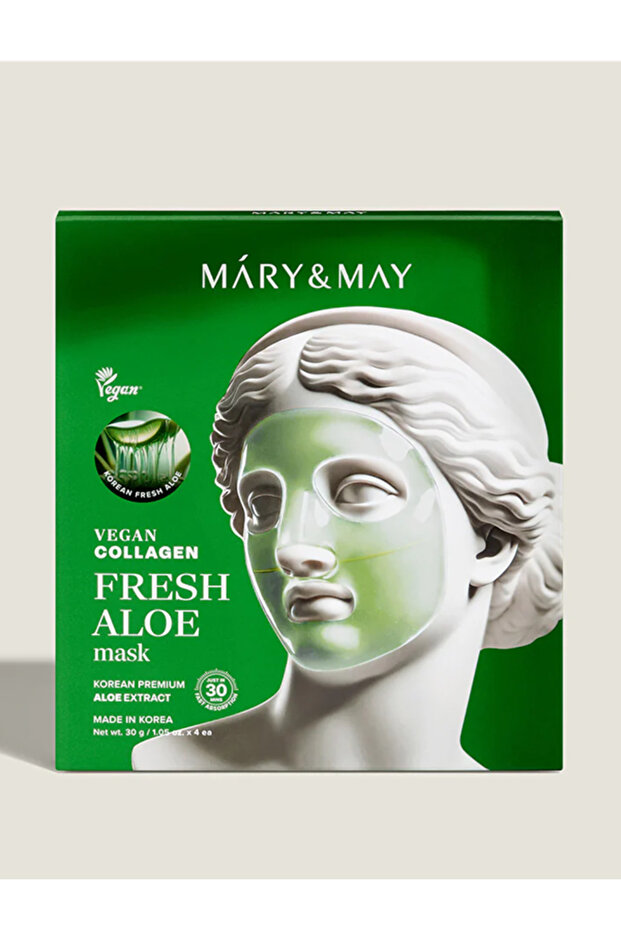Vegan Collagen Fresh Aloe Mask (30g x4)