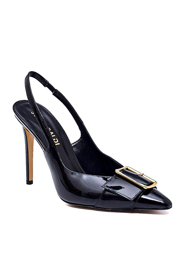 Note Siyah Rugan Kadın Stiletto & Abiye - 3