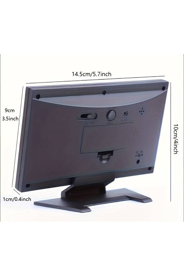 Digital Clock with Thermometer and Display model 8082T - 6