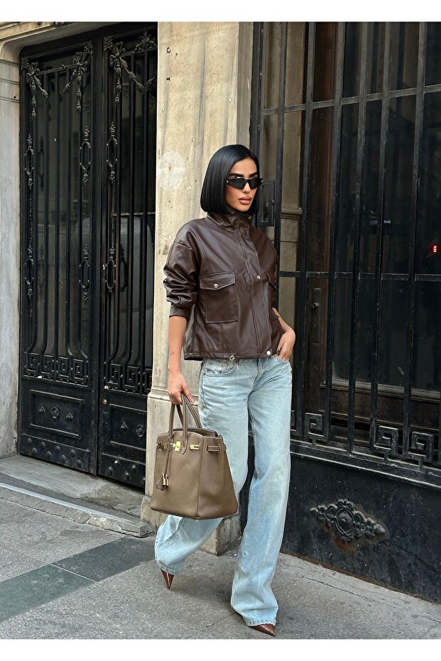 سترة جلدية - 5