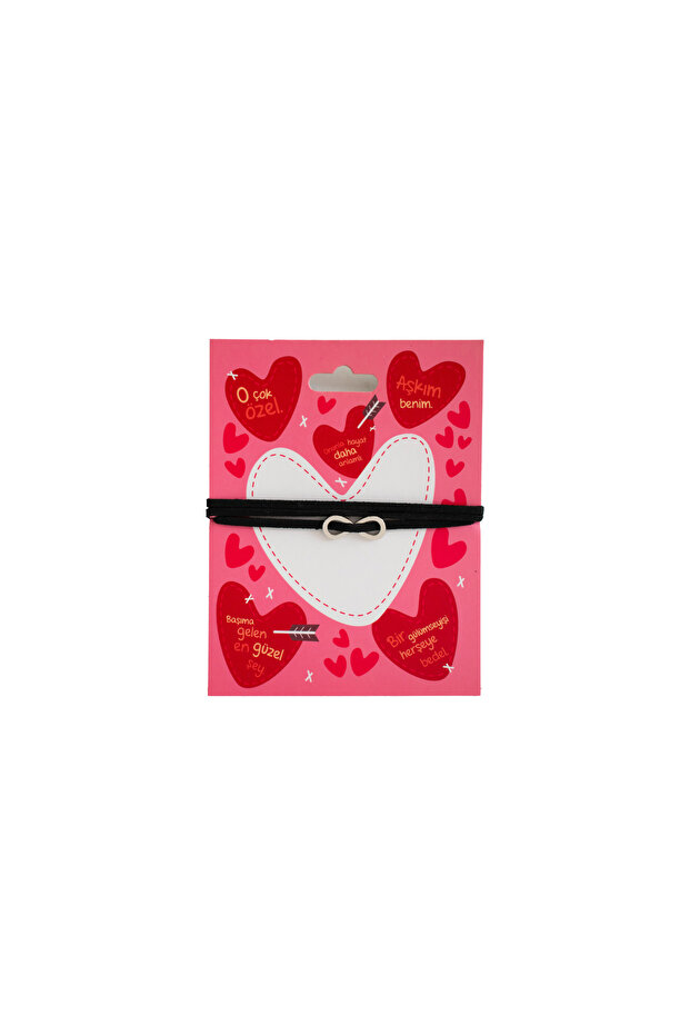 Black String Infinity Necklace - 1