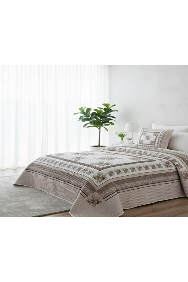 Solindra Tek Kişilik 2 Parça Yatak Örtüsü Takımı - Pike set - 6