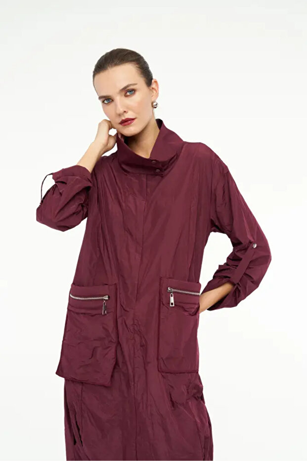 Shaula Elbise - Bordo - 4