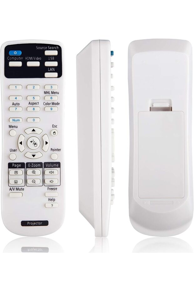 OMAIC Projector Remote Control for Epson Projectors Home Cinema EB EMP EX VS H BrightLink Powerlite