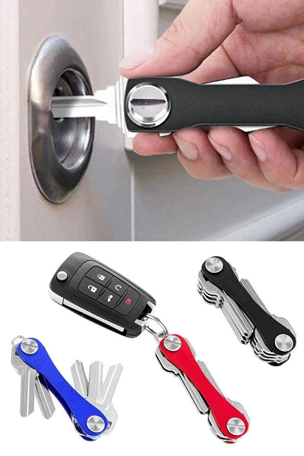 ®   جهاز تنظيم المفاتيح الذكي العملي، جهاز صغير الحجم - 1