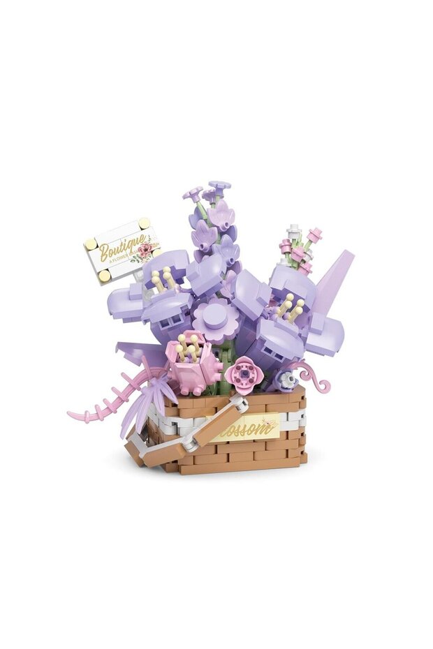 P1087 Panlos Flower Bouquet 515 Pieces Block Toy