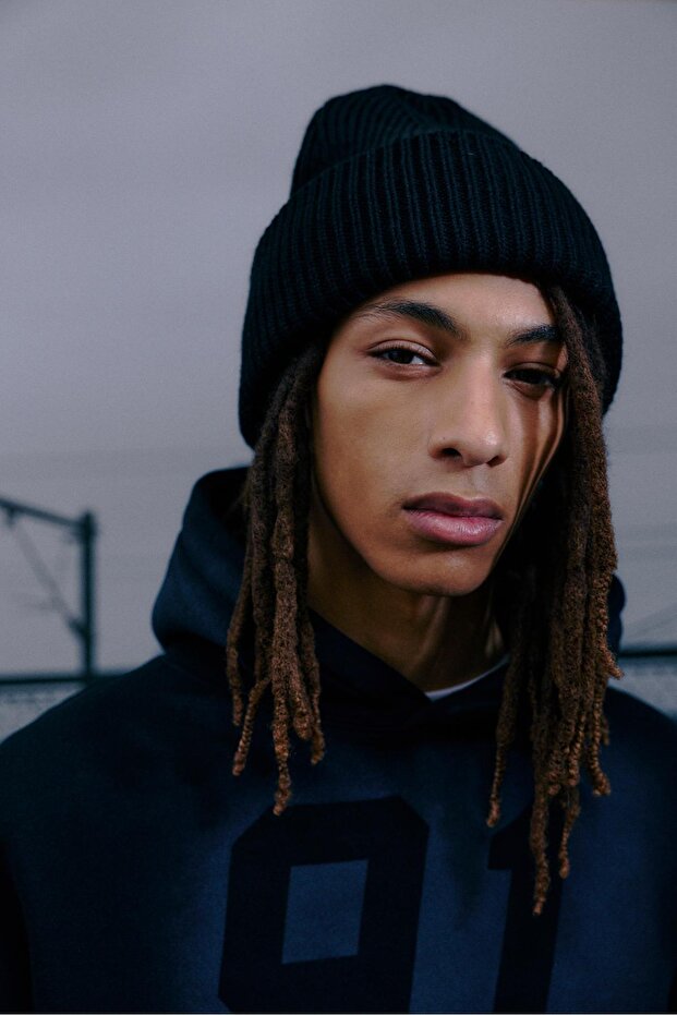 Kalın örgü bere - 1