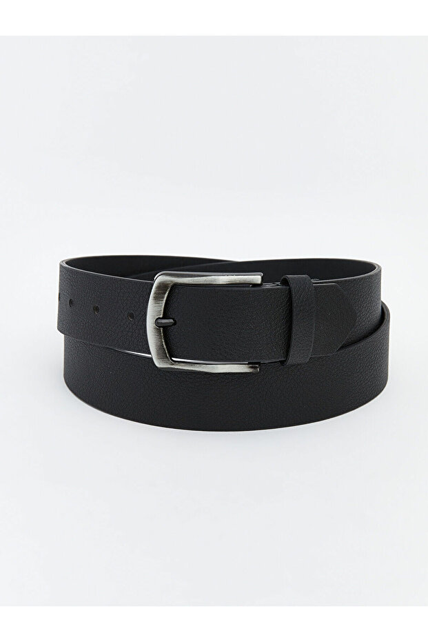Özmarka New Season Leather Look Men's Belt