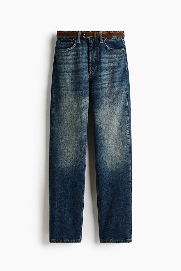 Straight High Jeans - 4