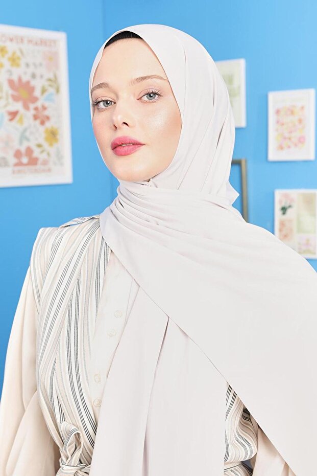 Kırık Beyaz Magic Şal - 2