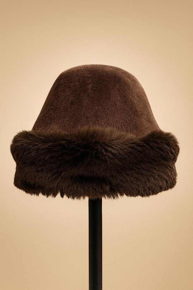 Soft Looking Winter Beanie Women's Plush Hat