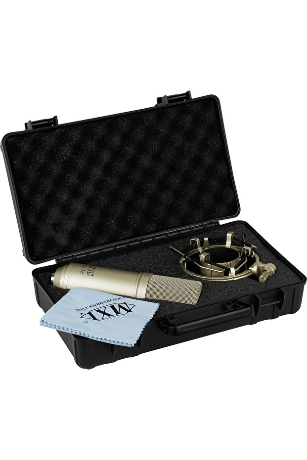 ميكروفون مكثف ستوديو 2008، أسود - 2