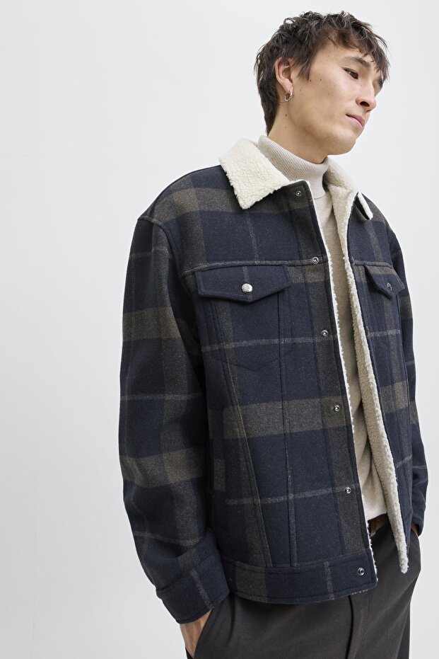 سترة رجالية سوداء (رمز الموديل: 12281109) - 3