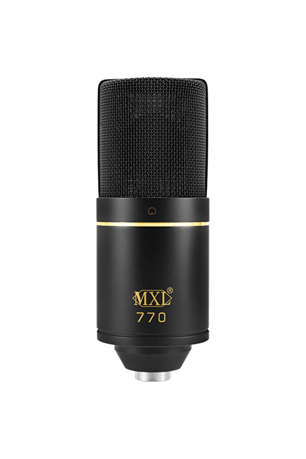 ميكروفون مكثف قلبي الشكل 770، سلكي، رمادي - 2