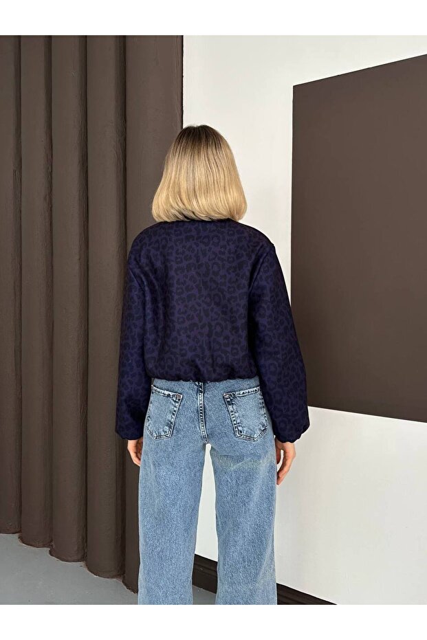 Bomber Leopard Print Jacket - 2