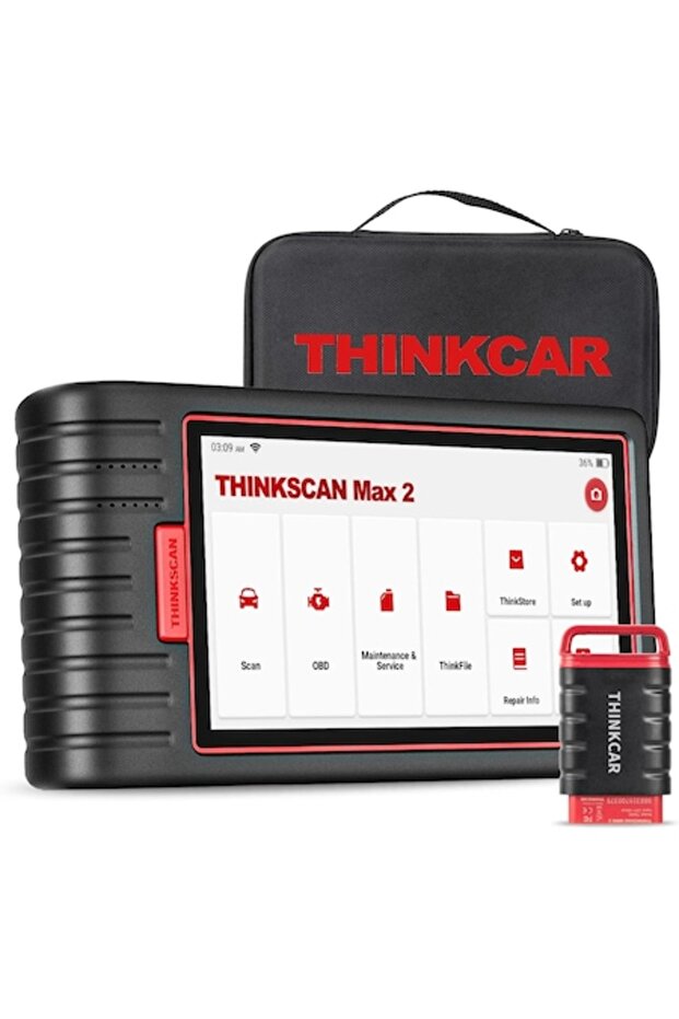 THINKSCAN MAX 2 Professional Auto Diagnostic Scanner (Android 10, CAN-FD, ECU Coding, 28+ Services) - 1