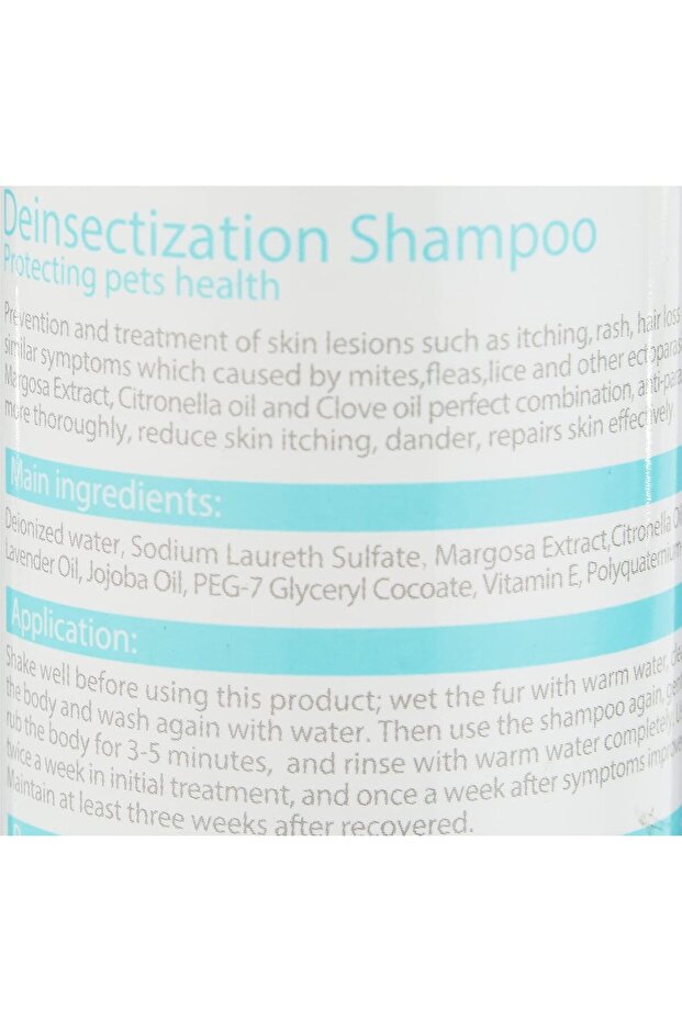 Deinsectization Shampoo For Pets 200 ml - 4