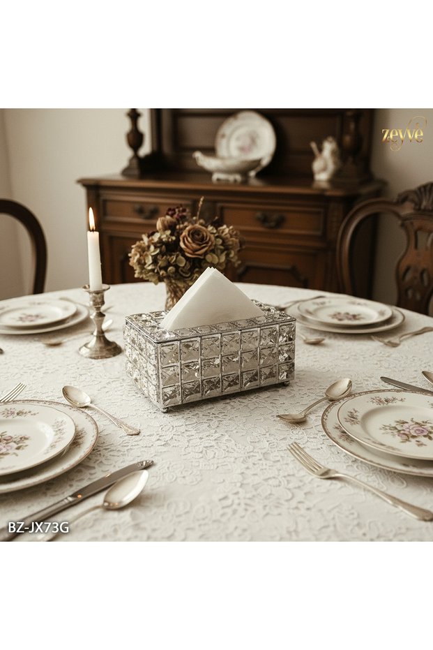 Crystal Stone Z Napkin Holder Stylish Decorative Model Napkin Holder 21X13X10Cm