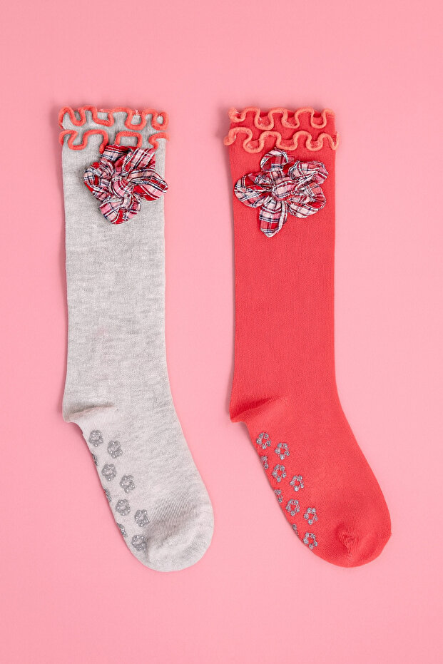 Devojčice, dvodelne čarape do kolena - 1
