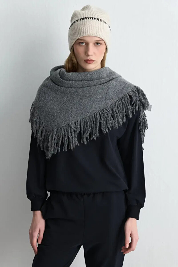 Çoban Dikişli Bere - Bej - 2