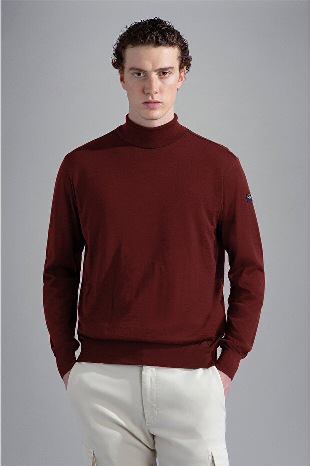 MEN'S WOOLLEN TURTLENECK