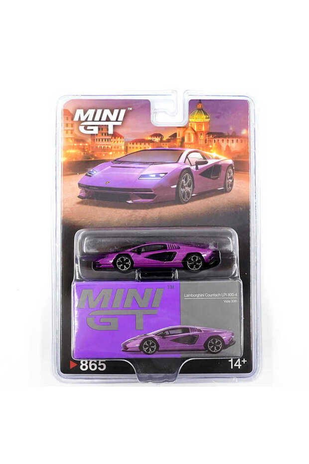 نموذج سيارة لامبورغيني كونتاش LP 800 4 فيولا 30 بمقياس 1/64