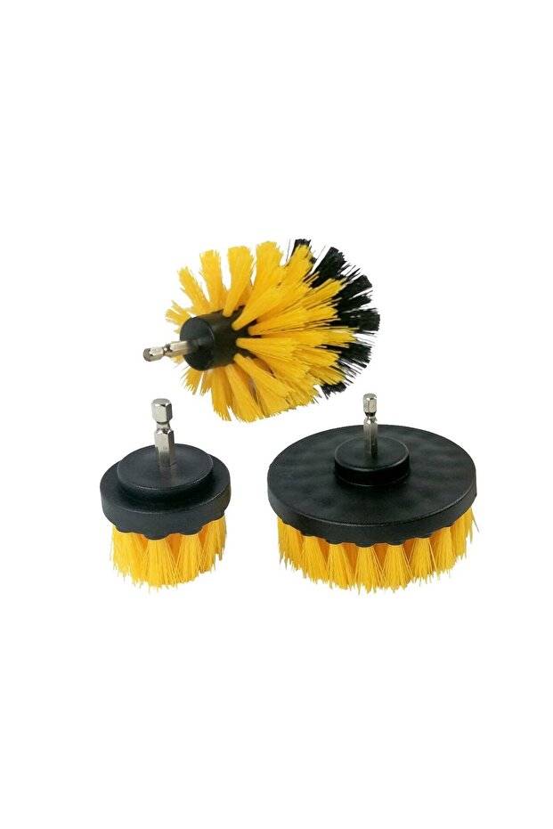 Cleaning brush set, 3 pieces, - 4