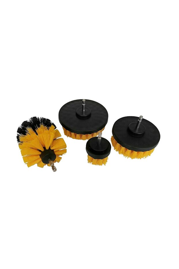 Cleaning brush set, 4 pieces, - 4