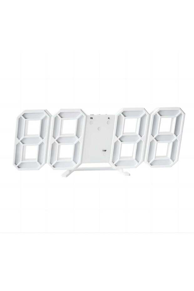 3D three-dimensional digital clock, LED digital wall clock, desk clock, electronic alarm clock, liv