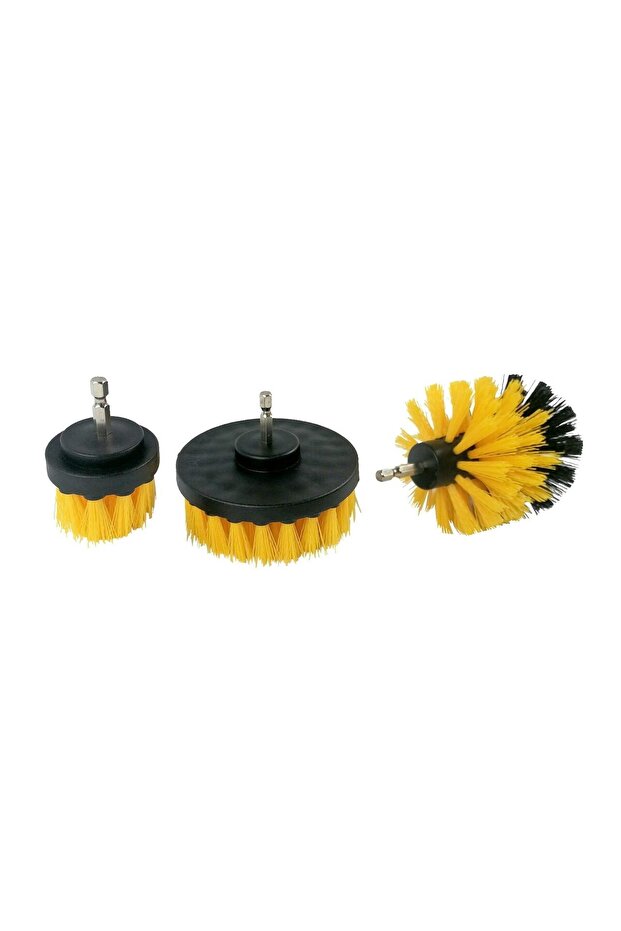 Cleaning brush set, 3 pieces, - 2