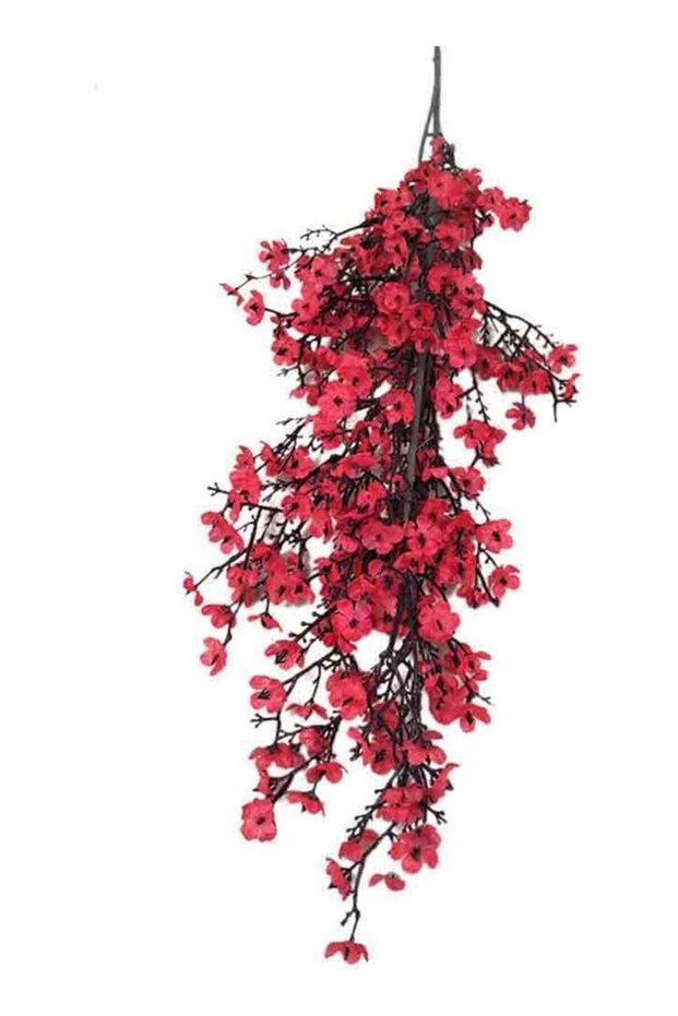 Artificial Flower DIY Decor Red