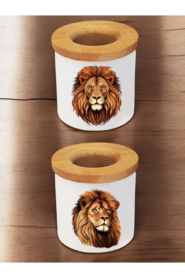 Lion 2-Pen Holder - Pen Holder for Teachers, Teacher's Day Pen Holder, Teacher Pen Holder