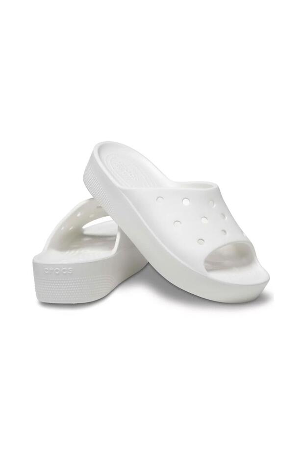 Elegant Elevate Platform Slides - White - 3