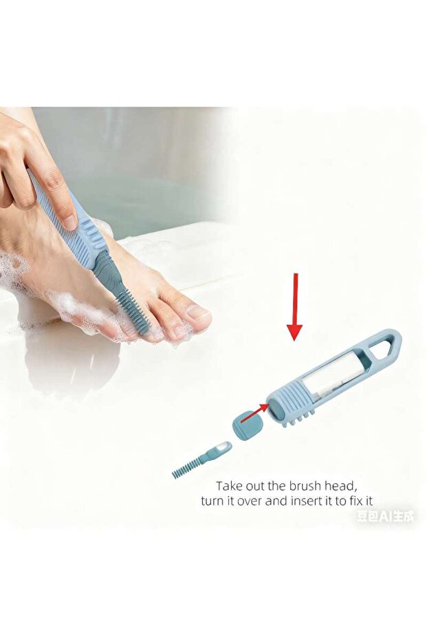 فرشاة تنظيف القدم متعددة الوظائف للتنظيف العميق - 1