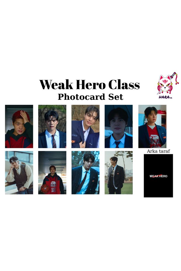 Weak Hero Class Kdrama Ryeoun (Park Hoomin Baku) Kdrama Photocard Set