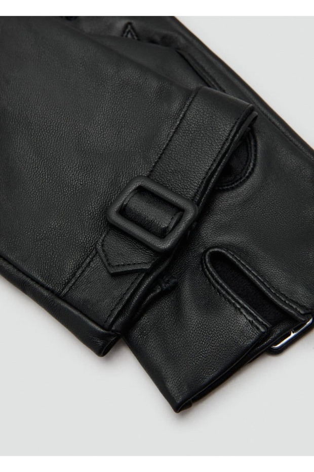 Tokalı deri eldiven - 1